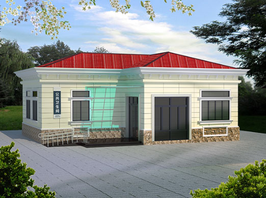 波莲镇现代都市型移动厕所