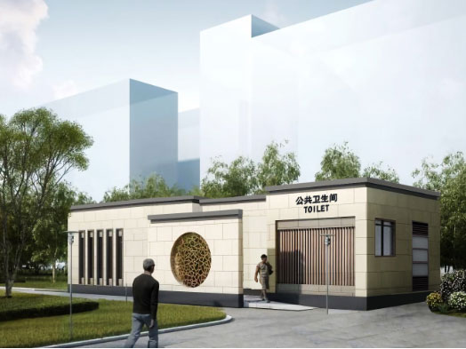 波莲镇豪华组装型移动厕所